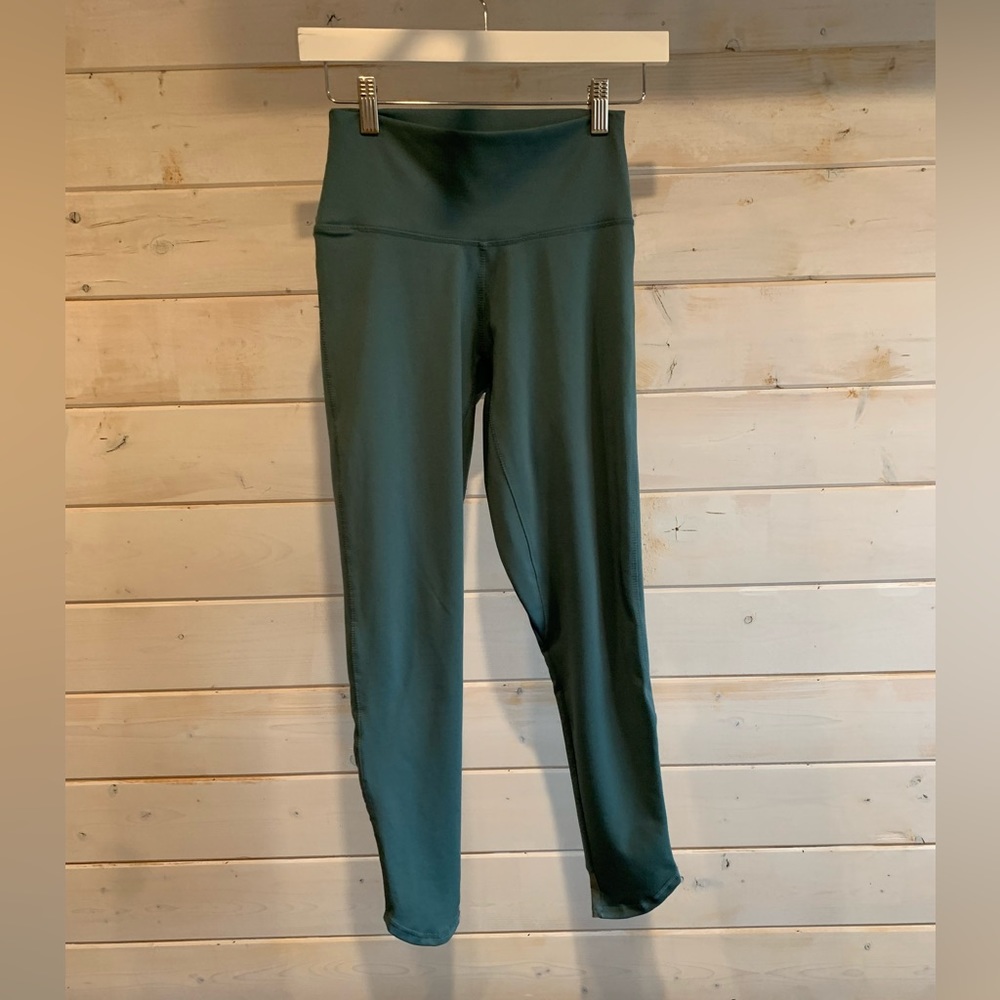 Silver Icing | Teal Coloured Activewear Leggings